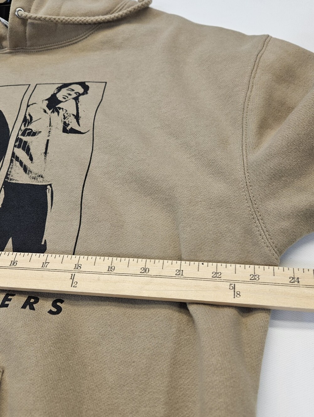 Jonas Brothers The Tour Hoodie 2023 Tan Brown Sweatshirt-Size Large EUC - Picture 8 of 9
